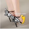 Big Size 2016 Thin High Talons, femmes pompes, sandales à talons papillon grande taille 2016 Thin High talons, femmes pompes, sandales à talons papillon